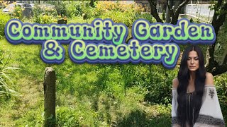 Community Garden & Cemetery #communitygarden #cemetery #nyc #gardens #nycliving #naturelovers