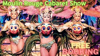 Paris Moulin Rouge Cabaret Show boulevard de clichyboulevard de clichy