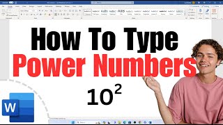 How To Type Power Numbers On Keyboard