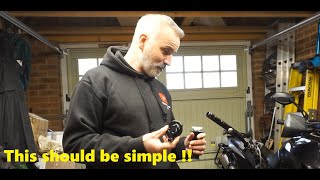 Mix and Match Throttle bits doesn't exactly go to plan.. -  Project Bike Build -Part 36