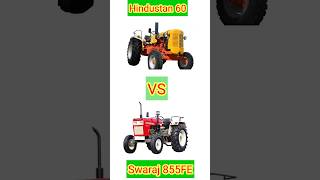 Hindustan 60 vs swaraj 855fe comparison 😀😀😀😀 September 2023 #shorts