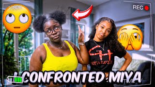 I CONFRONTED MIYA … 😬😱 *MUST WATCH | Taylor Ayani