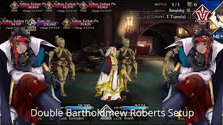 [FGO NA] Zhang Jue Traum Fight — Double Bartholomew Roberts Setup