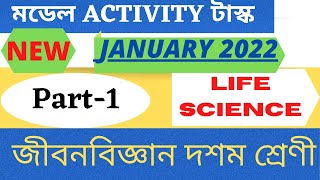 Model Activity Task Class 10 Life science ans New| Class 10 Activity task Life science| January 2022