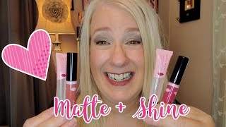 Liquid Matte Lipstick + Shine Lip Oil | 3 Ways to Wear it | Mary Kay Holiday 2021 | DeAnna Loudon