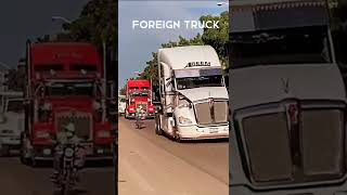 Foreign Truck vs Indian Truck | #funny 🤣🤣#funnyvideo #shorts #girlsvsboys #funnyshorts #funnyvideos