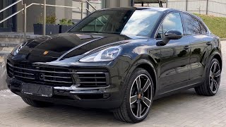 Porsche Cayenne  Coupe E-Hybrid 2022  | 4K Walkthrough. | Детали экстерьера и интерьера