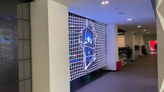 Indoor LED Display with 3D effect