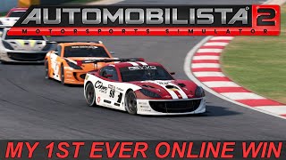 Automobilista 2 Online | My First Ever Win | A Great Lesson for Online Newbies