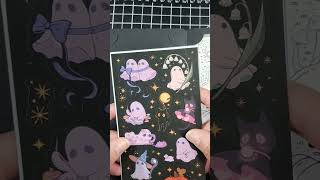 Stickii Club Midnight Tarot Halloween Advent Unboxing Day 4 #releasethecraftin #stickiiclub