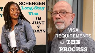 How i Got My SCHENGEN LONG STAY VISA In A Week After DENIED TOURIST VISA!! Requirements /Cost #bwwm