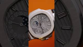 Patek Philippe Nautilus White Gold Moonphase Mens Watch 5712G | SwissWatchExpo