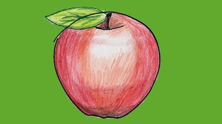 How to Draw an Apple