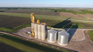 Grain Silo and Locomotive