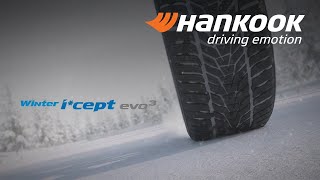 Hankook Winter i*cept evo3: Optimised for all winter conditions 🌧️❄️