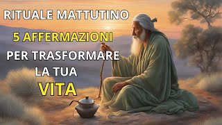 Rituale Mattutino: 5Affermazioni per Trasformare la Tua Vita