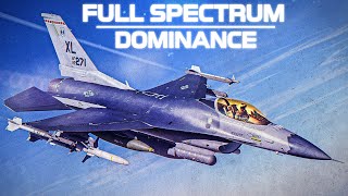 F-16C Viper Full Spectrum Dominance Vs Mig-29 Fulcrum SA-6/SA-3 | Digital Combat Simulator | DCS |