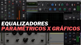 Diferença entre Equalizador Gráfico e paramétrico || Cortes sobre Mixagem