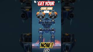 The winter event is on get your free cruel bane now !|| [WR] #warrobot#shorts