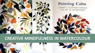 Creative Mindfulness in Watercolour | Art Book Review of Painting Calm by Inga Buividavice