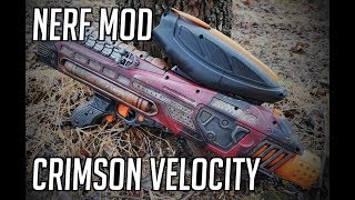 [NERF MOD] Crimson MK2 Dart Zone Velocity