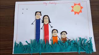 My Family TLM #myfamilytlm #learningmaterial #englishvocabulary