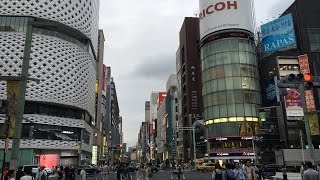 JAPANTRIPGUIDE「Pedestrian precinct　銀座の歩行者天国」GINZA, Tokyo　2016