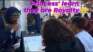 3 Dominicanas learn they are Princess' 🇩🇴👑🇩🇴👑🇩🇴👑 #Bible #dominicana #jesus