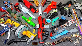 Collecting 7 Sniper Rifles and AK47 Guns Super Machine Gun Air Gun Arrow Gun Water Gun Sword Shotgun