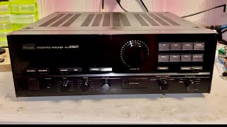 Sansui au-a907 Профилактика. Часть 1