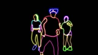 neon dance 💃  neon videos  💃