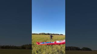 Взлёт на парамоторе. Moster 185. Sky Paragliders Z-Blade.