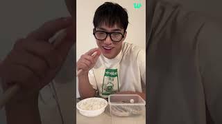 Mingyu's dinner show🖤 | SEVENTEEN Weverse LIVE [SUB] 240317