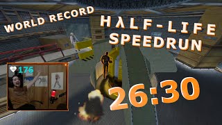 Half-Life Any% scriptless Speedrun in 26:30.761 [Former WR]