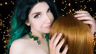 АСМР 💆 Массаж головы,  Расчесывание волос 💆 ASMR Scalp Massage, Scalp Exam, Head Massage