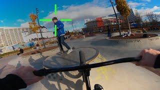 GoPro BMX Riding в скейт-парке | Купил новую bmx раму