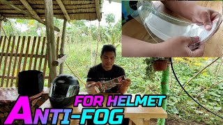 ANTI-FOG PARA SA HELMET NI COMMANDER