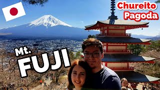 【4K】[ENG Sub] Last day in Japan: Travelling to 🗻Mount Fuji & 🏯 Chureito Pagoda [LiJ Vlog Day 13]