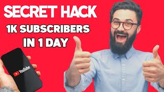 Do This Magic To Grow Your YouTube channel to 1k Subscribe in 1days (This will Shock you)