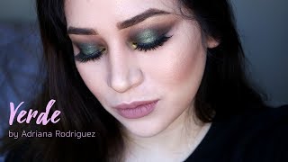 EFECTO HALO EN TONOS VERDES | SOMBRAS DE JUVIAS | Tutorial por Adriana Rodriguez