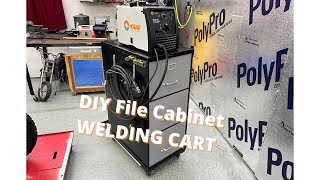 DIY File cabinet WELDING Cart. CHEAP and EASY