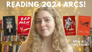 Reading 2024 Horror/Thriller ARCs! | Reading Vlog