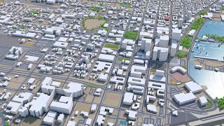 Saint Petersburg city Florida USA 3d model 40km