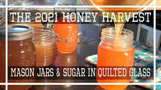 Putting The Honey Harvest In Jars