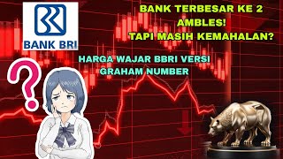 CARA MENGHITUNG HARGA WAJAR SAHAM BBRI YANG SEDANG NYUNGSEP MENGGUNAKAN METODE  GRAHAM NUMBER