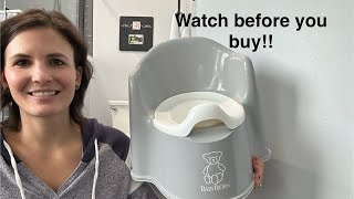 Baby Bjorn portable potty training review