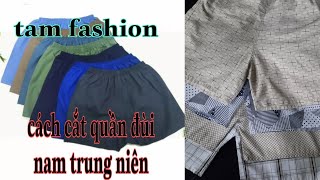 cách cắt may quần đùi  mặc ở nhà _Tam fashion