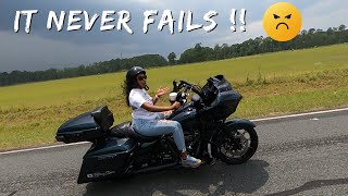 RIDING MY HARLEY DAVIDSON ROAD GLIDE | THEN THIS HAPPENS‼️