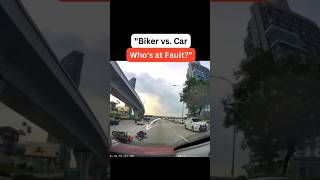 "Biker Hit by Car! Captured by India's 1st Dash Cam with Night Vision & 24/7 Monitoring!"