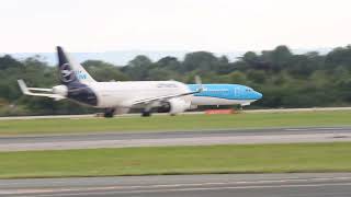 KLM TAKEOFF ( MANCHESTER AIRPORT )